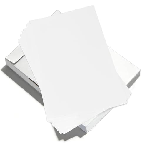 CAKESTAR 25pcs A4 Sized Edible Wafer Paper (8.5" x 11" | 0.3mm)