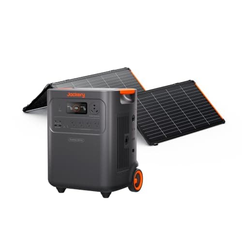 Jackery HomePower 3600 Plus & 340W Solar Panel, 3584Wh