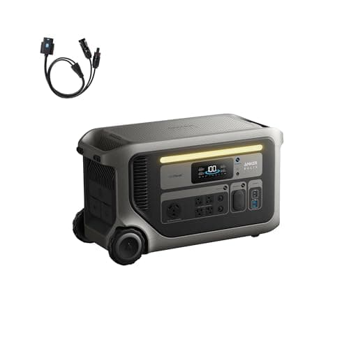 Anker SOLIX F3000 Portable Power Station, 3,072Wh, 6,000W, Solar Generators