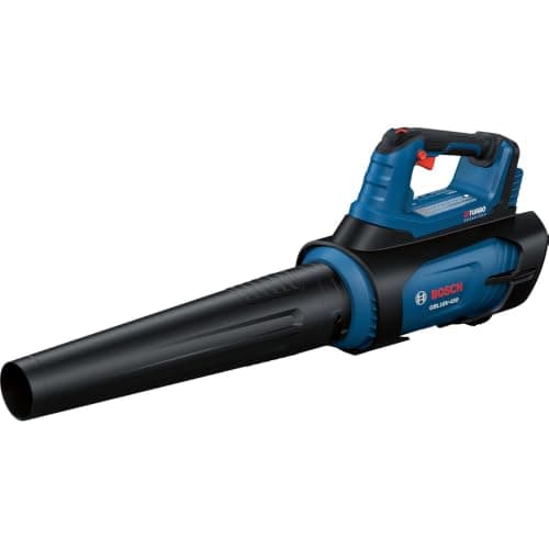Bosch GBL18V-450N 18V Brushless Cordless Leaf Blower, 450 CFM Jobsite Air Broom for Workshop & Yard Cleanup (Bare Tool)