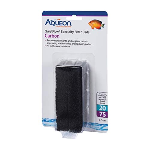 Aqueon Quiet Flow 20/75 Carbon Reducing Specialty Filter Pad