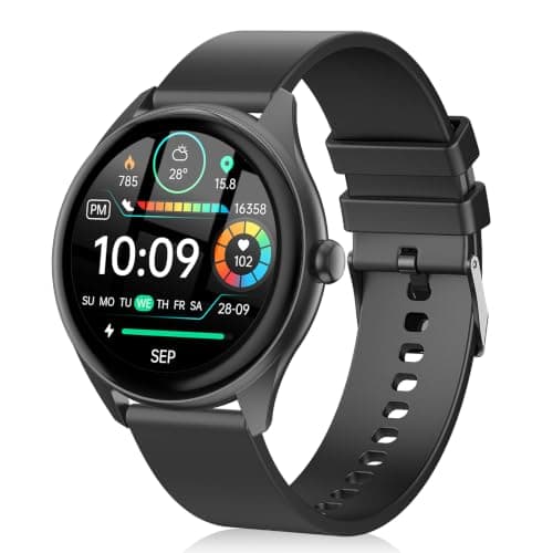 Smart Watche for Men Women, 1.39" HD IPS Touchscreen Smartwatch with 120 Sports Modes, Heart Rate/Sleep Monitor, IP67 Waterproof, Bluetooth Call & Music Control for iPhone/Android