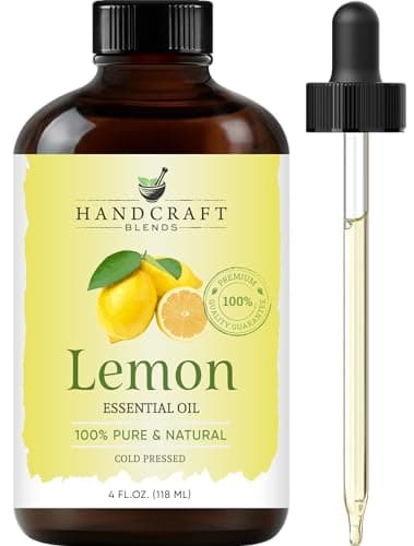 Handcraft Blends Lemon Essential Oil - Huge 118 ml