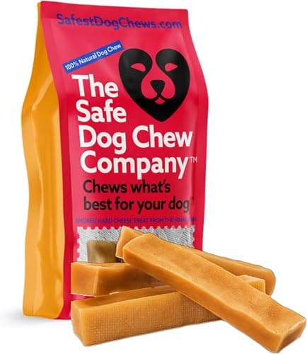 The Safest Yak Cheese Dog Chews Large 4 Count Long Lasting Treats
