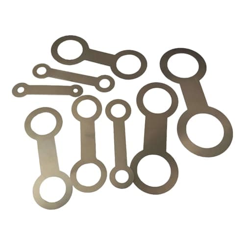 8Pcs Saxophone Leveling Tool, Stainless Steel Elastic Sound Hole Sax Pad Repair Replacement