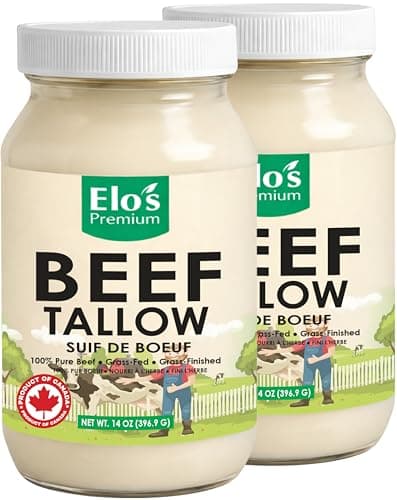 Elo's Premium Canadian Beef Tallow (Double Pack)