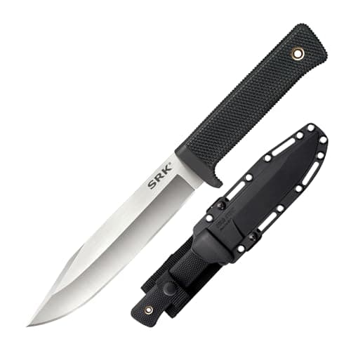 COLD STEEL 3V SRK / 10.75" OVERALL / 6" BLADE / 5MM THICK / 3-V STEEL / 4.75" KRAY-EX™ HANDLE/SHEATH