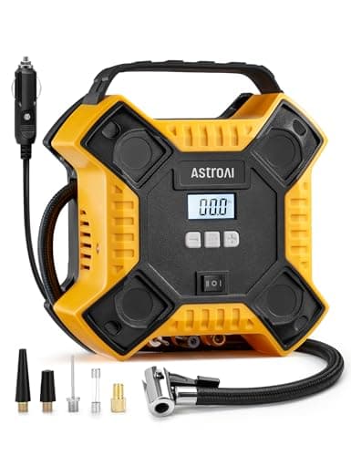 AstroAI 160PSI Tire Inflator Portable Air Compressor 12V DC Metal Cylinder