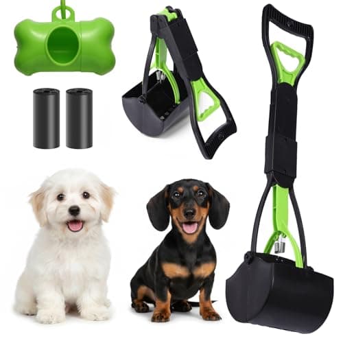 SurpOxyLoc 24" Handle Dog Pooper Scooper Heavy Duty Grass Waste Pick Up