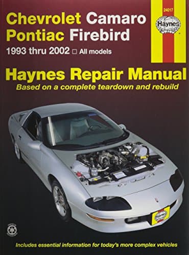 Haynes 24017 Camaro/Firebird 93-02 - DUPLICATE OF ISBN 1563925567