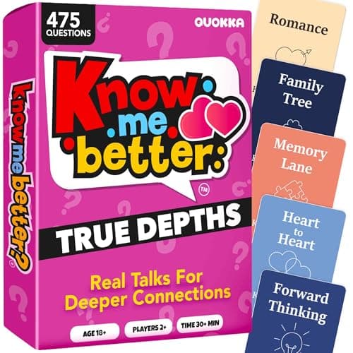 Conversation Cards for Couples Game - Date Night Cards for Husband and Wife