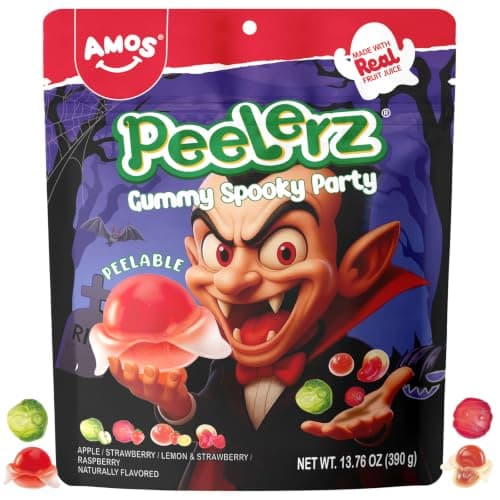 AMOS Peelerz Halloween Peelable Gummy Candy
