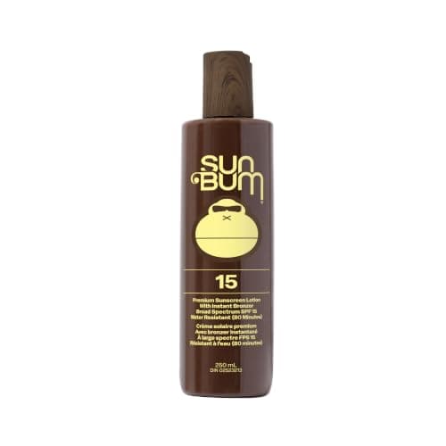 Sun Bum SPF 15 Browning Body Lotion - 250ml | Broad Spectrum Moisturizing Tanning Lotion with Vitamin E, Hawaii 104 Act Compliant (No Octinoxate & Oxybenzone)