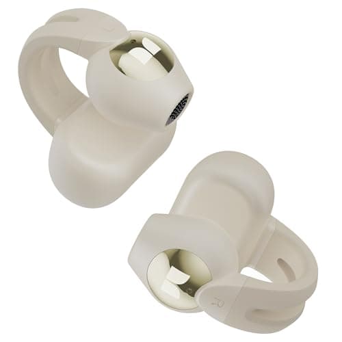 Monster Open Ear AC221 Headphones, Bluetooth 6.0 Wireless Earbuds Stereo Sound, Clip on Earbuds With 30H Playback, Clear Calls, Type-C Charging, Touch Control, IPX6 Waterproof Wireless Open Headphones