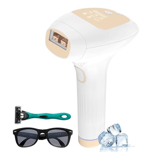 IPL Laser Hair Removal for Women and Men with Ice Cooling for At-Home Use