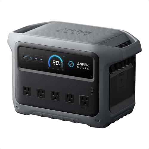 Anker SOLIX C1000 Gen 2 Portable Power Station, 1,024Wh, 2,000W, Camping